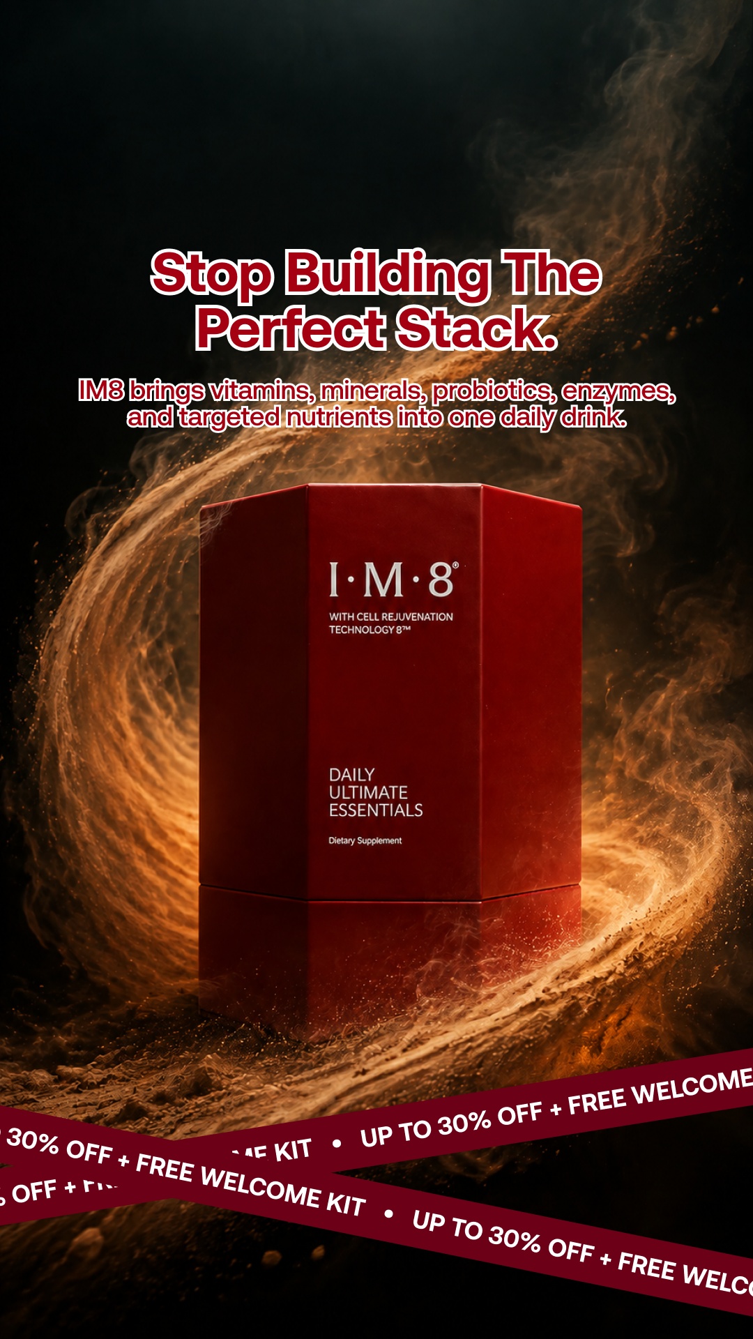 IM8 Health Facebook ad