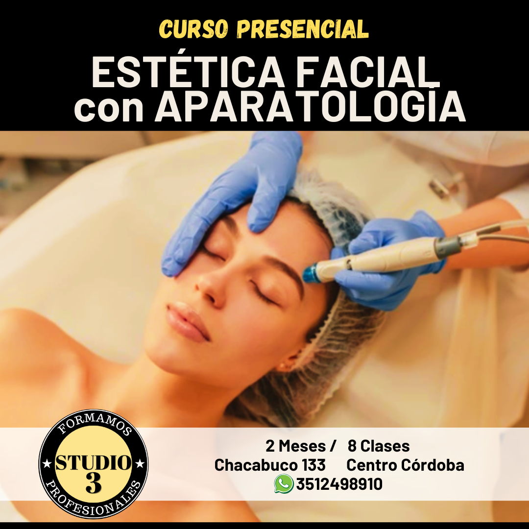 Studio 3 Facebook ad: *ESTETICA FACIAL NIVEL INICIAL*