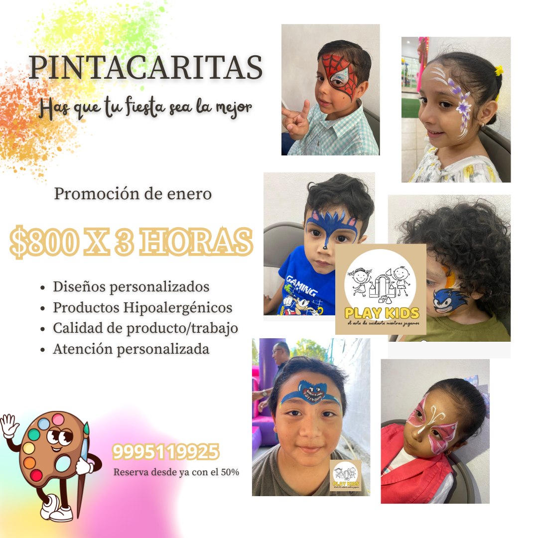 Play Kids Agencia de Niñeras en Mérida Facebook ad: PROMOCION DE ENERO