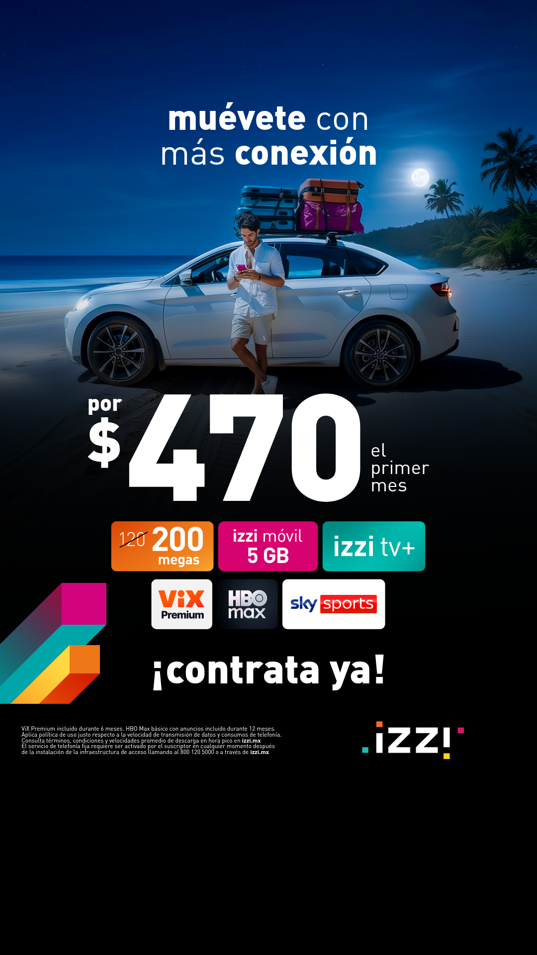 izzi telecom Facebook ad