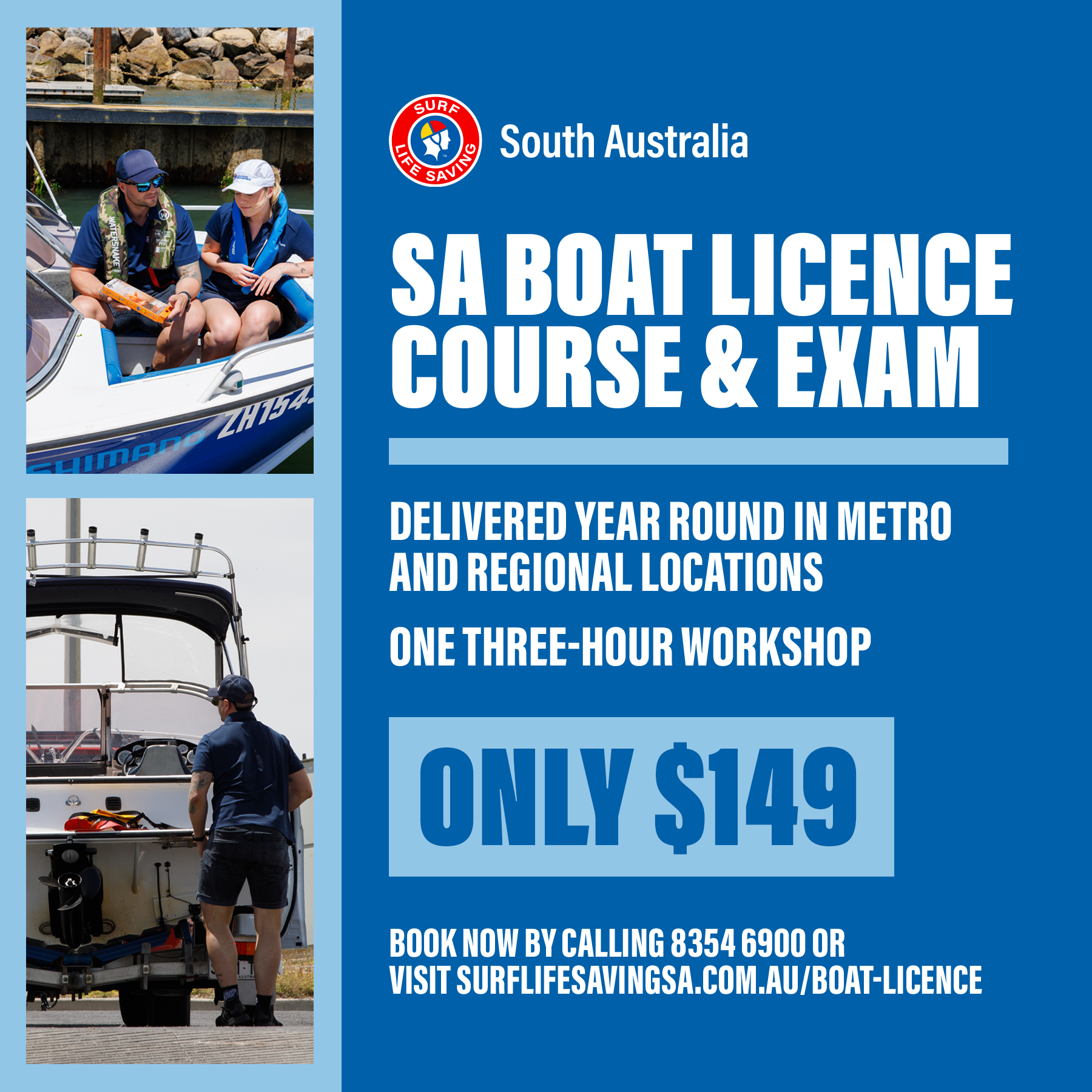 Surf Life Saving SA Facebook ad