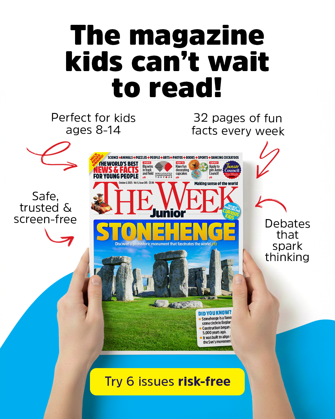 The Week Junior US Facebook ad