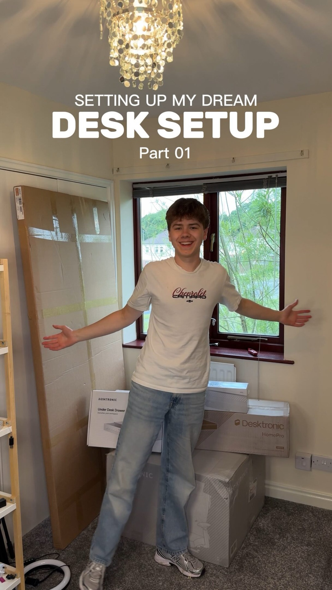 Desktronic Facebook ad: Part 1 of building my dream desk setup…