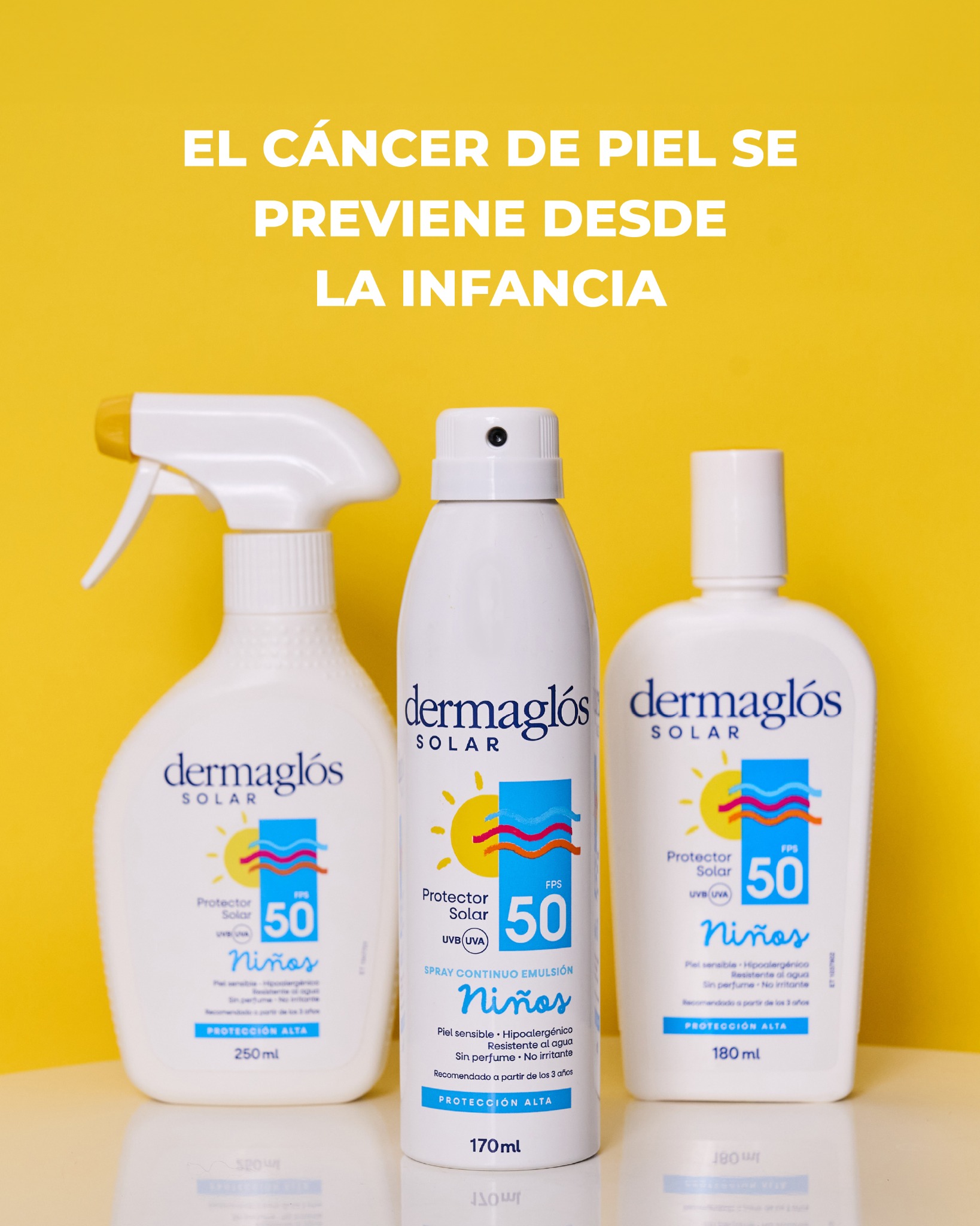 Dermaglós Facebook ad: Dermaglós Solar