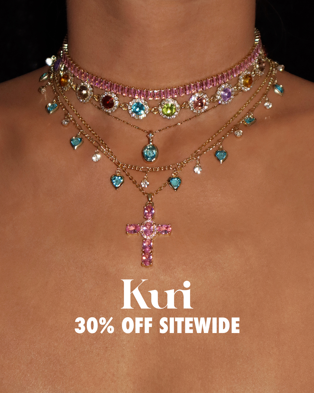 Kuri jewelry Facebook ad