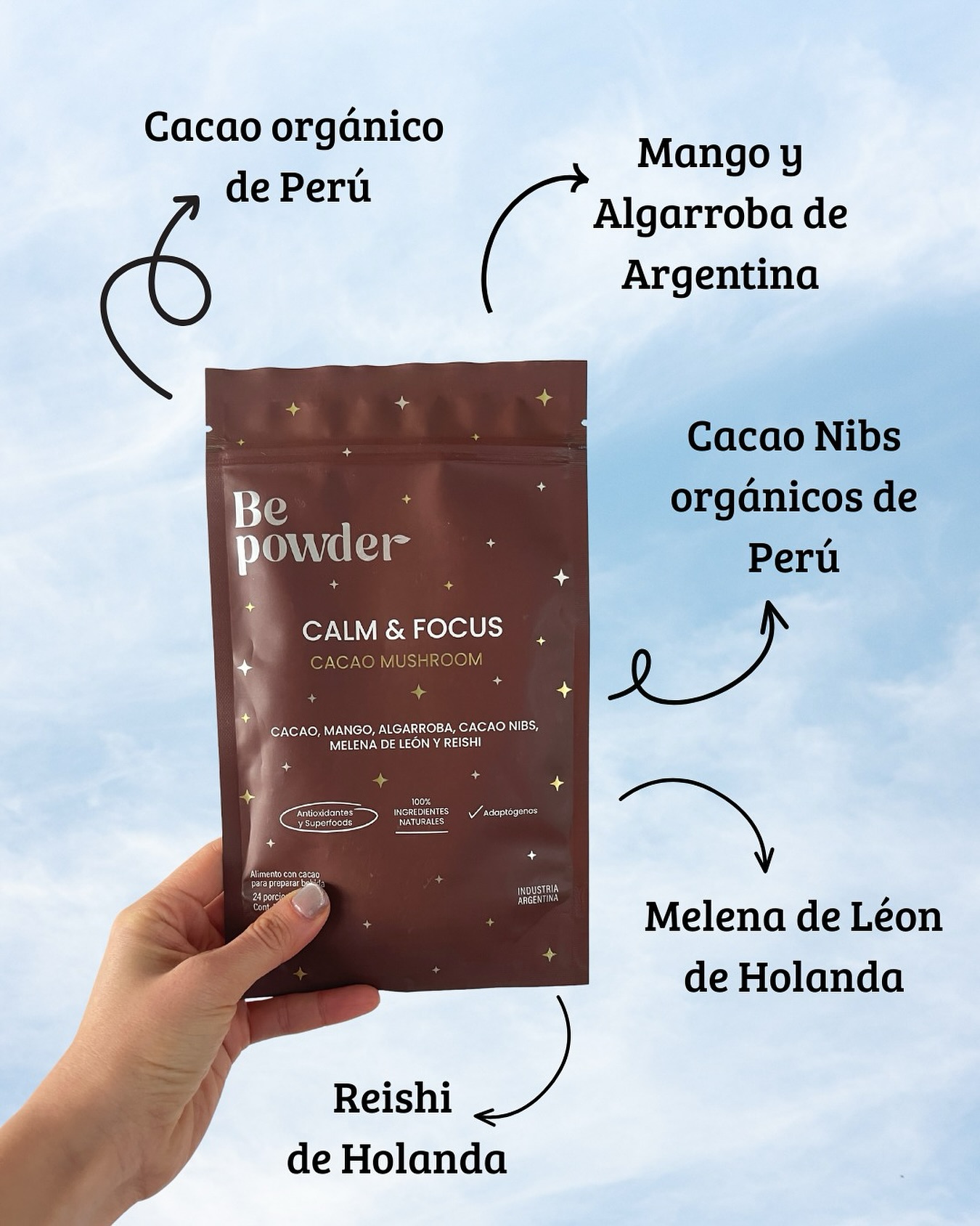 Be Powder Superfoods Facebook ad