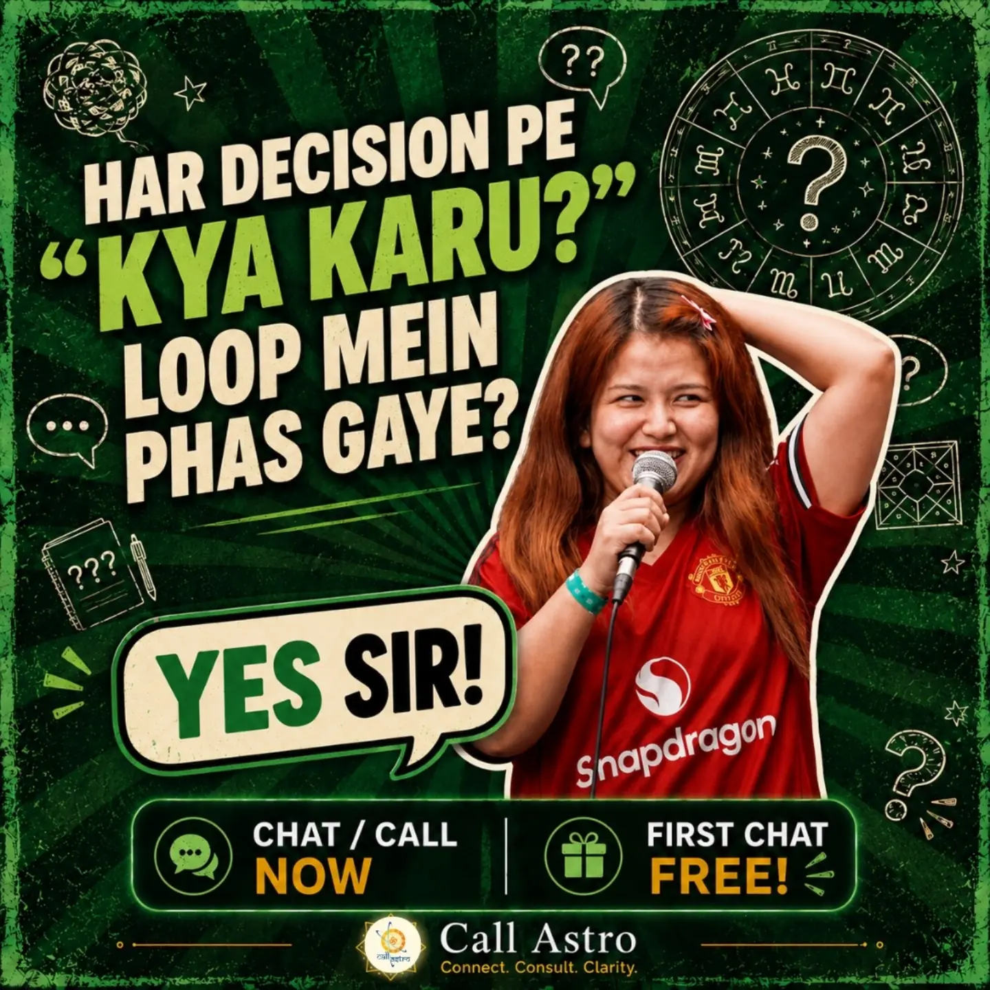 call_astro Facebook ad: Career, paisa, rishtey, sab kuch confusing lag raha…