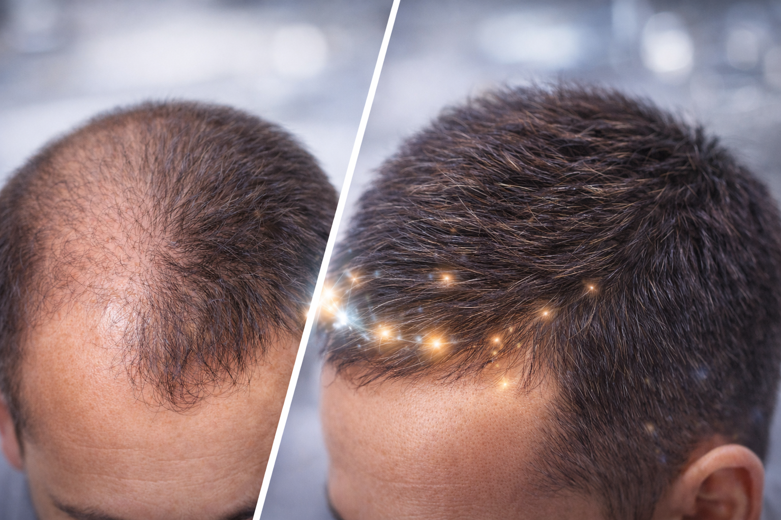 Hair Science Facebook ad: Restore Your Hair