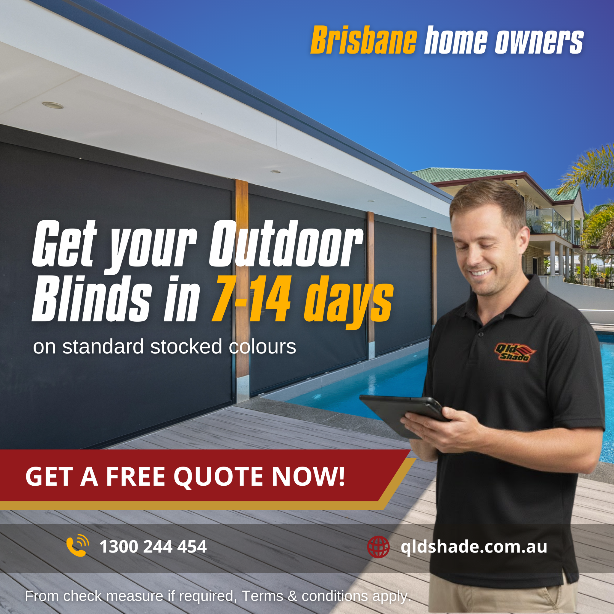 Qld Shade Facebook ad: Fast Installation, Real Results Guaranteed