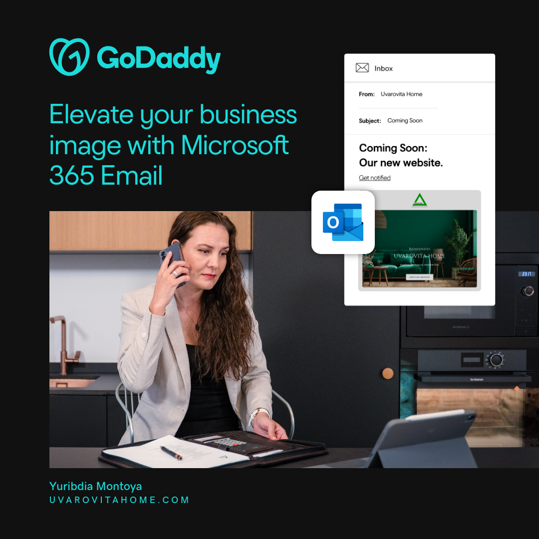 GoDaddy Facebook ad