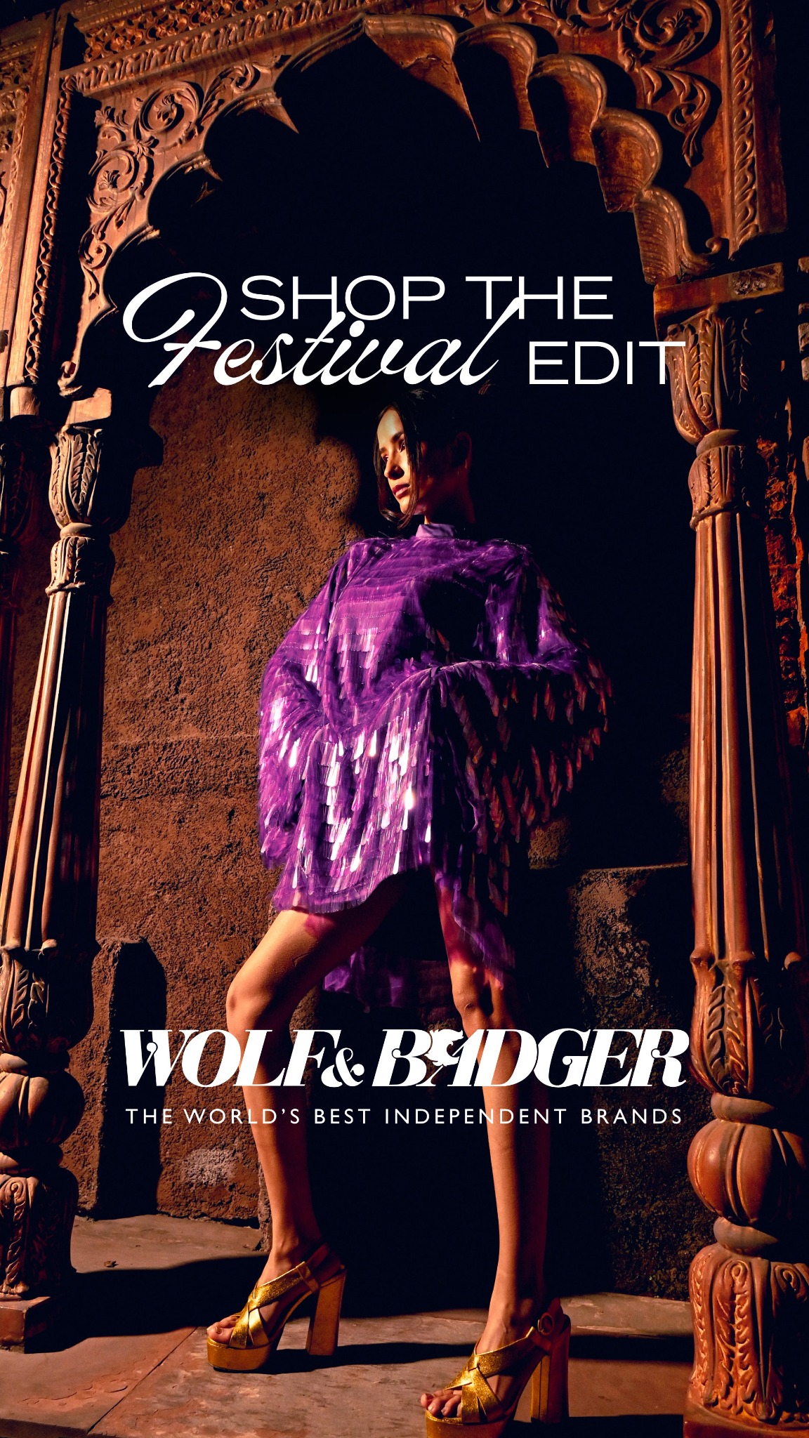 Wolf & Badger Facebook ad
