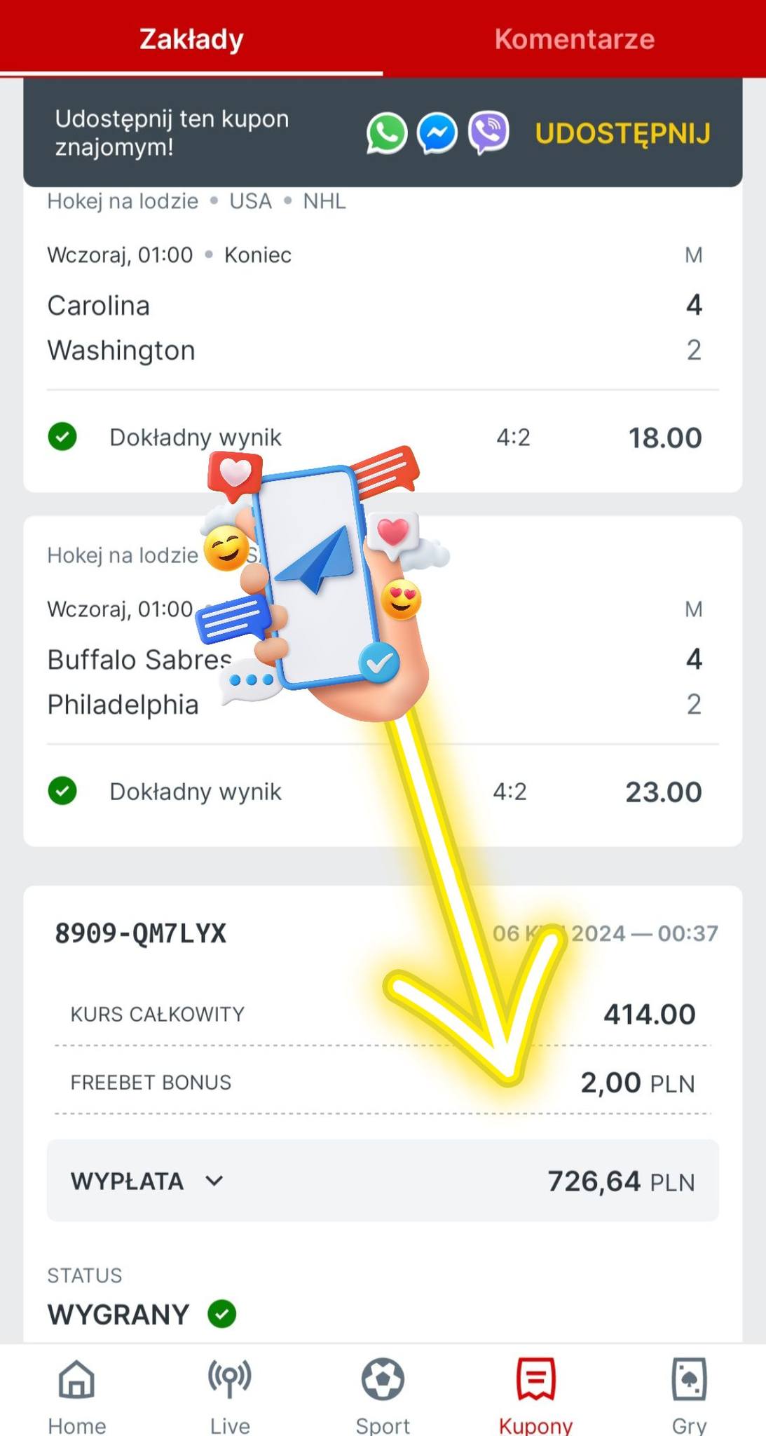 Typerze, dołącz na ten telegram i zarabiaj. Facebook ad: Join group chat on Telegram