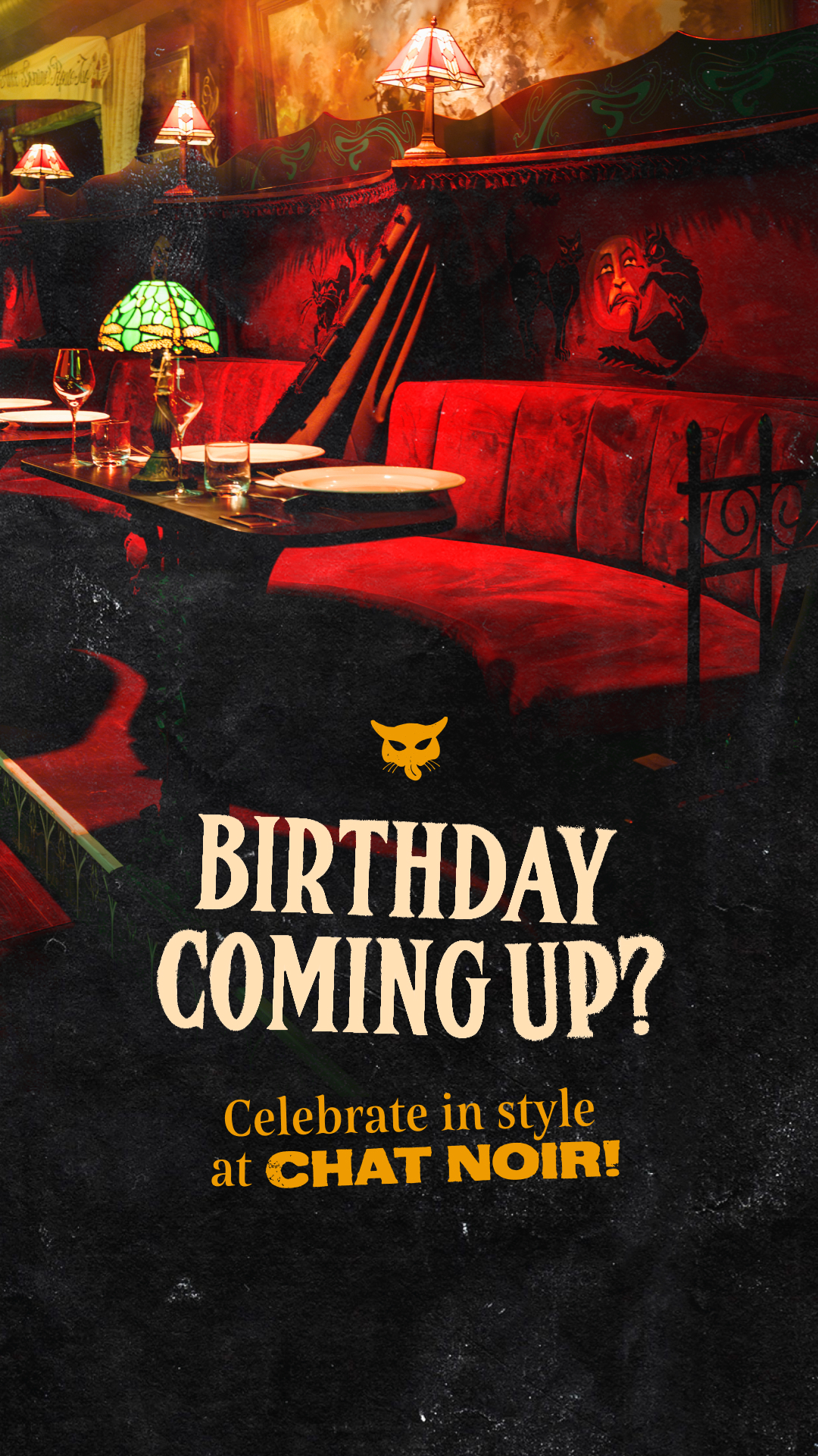 CHAT NOIR Facebook ad from Jul 7, 2026
