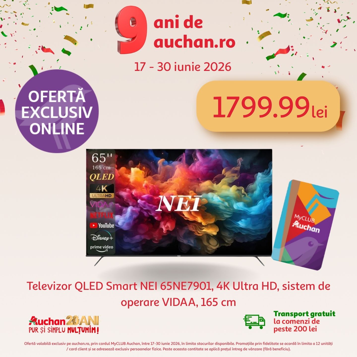 Auchan Facebook ad