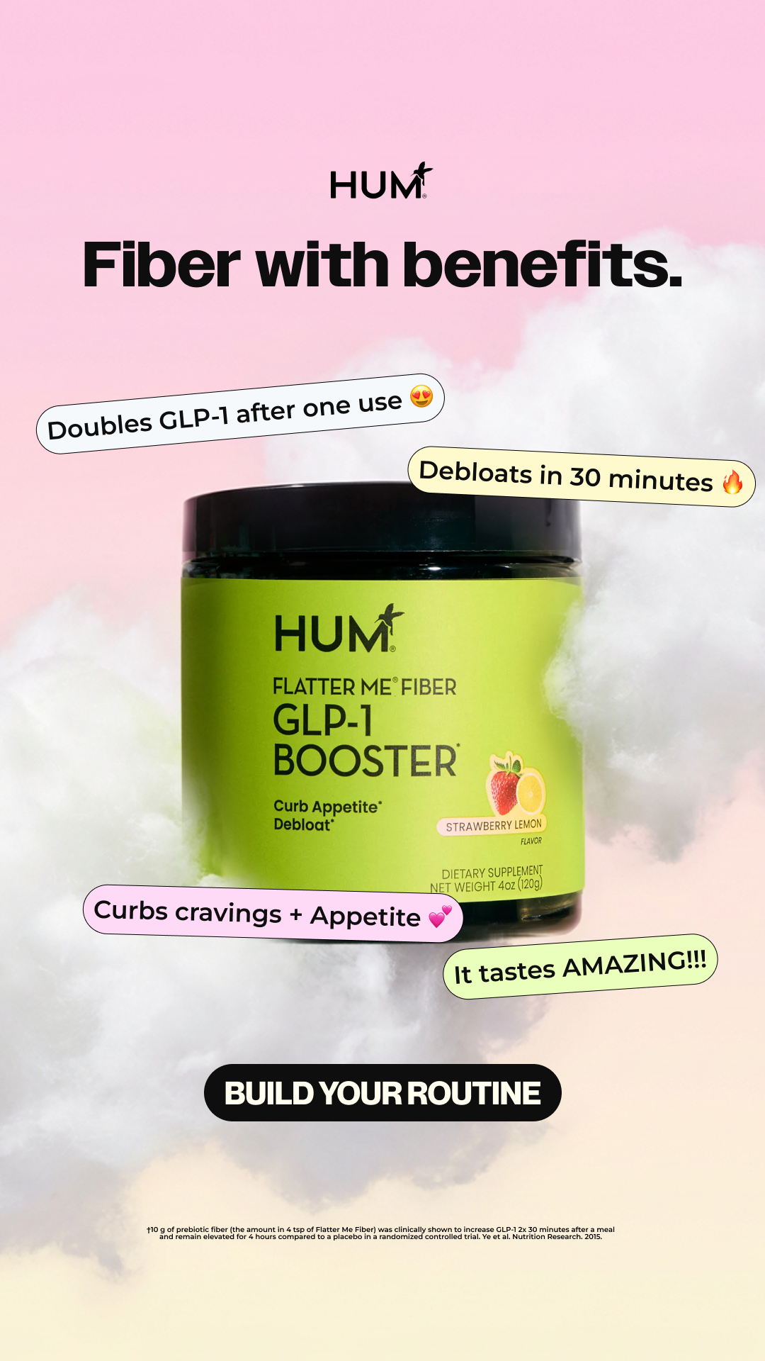 HUM Nutrition Facebook ad