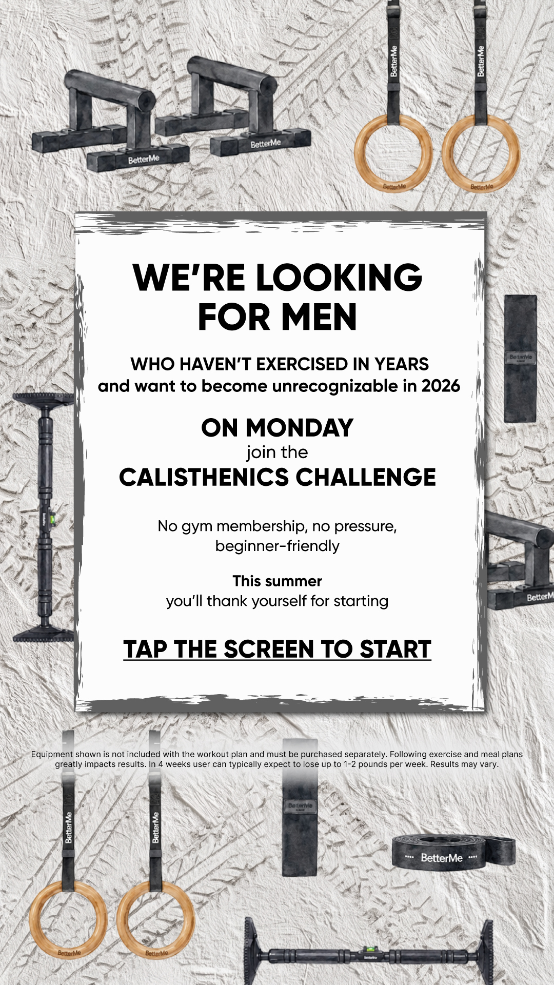 BetterMe Men Facebook ad