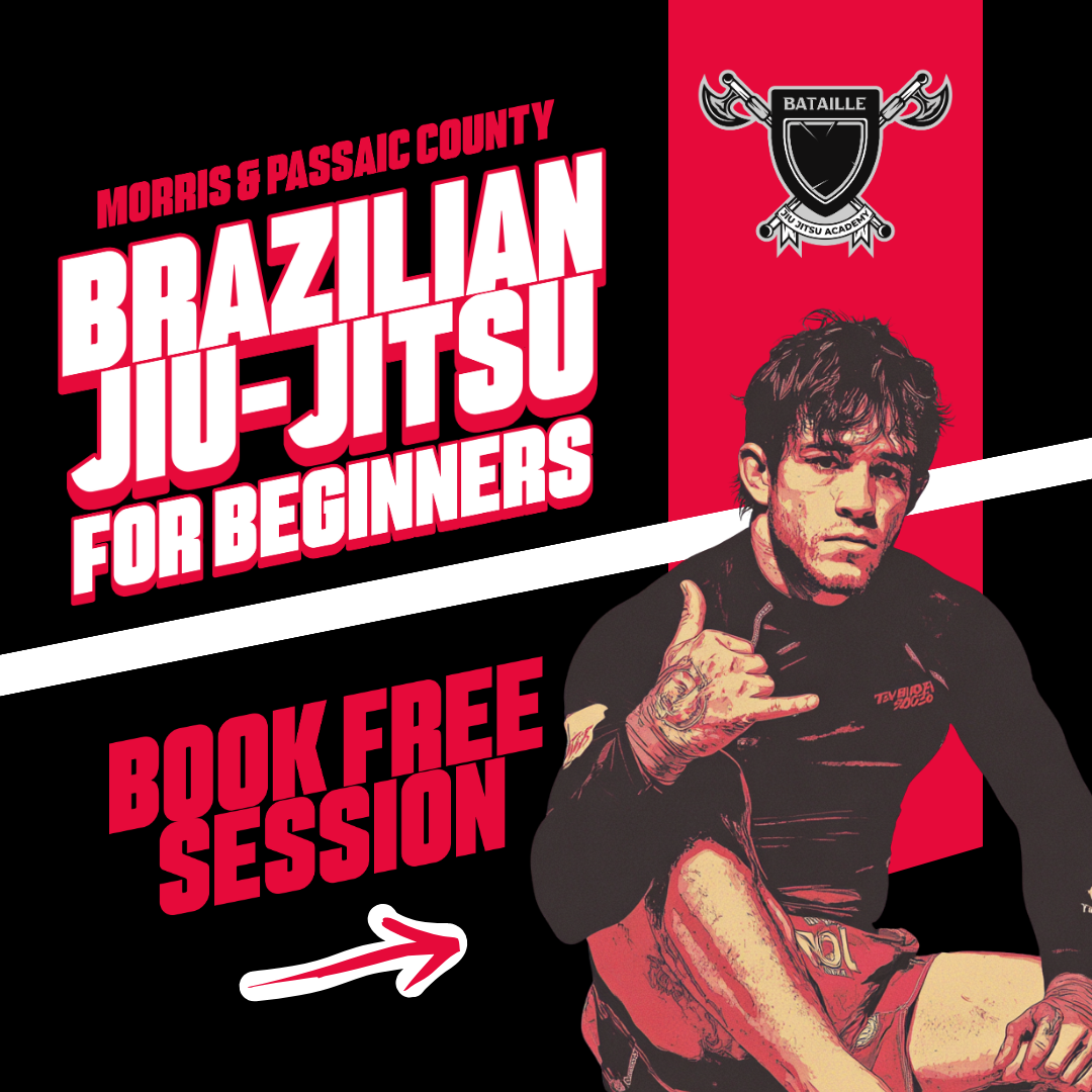 Bataille Jiu Jitsu Academy Facebook ad: BOOK YOUR FREE TRIAL