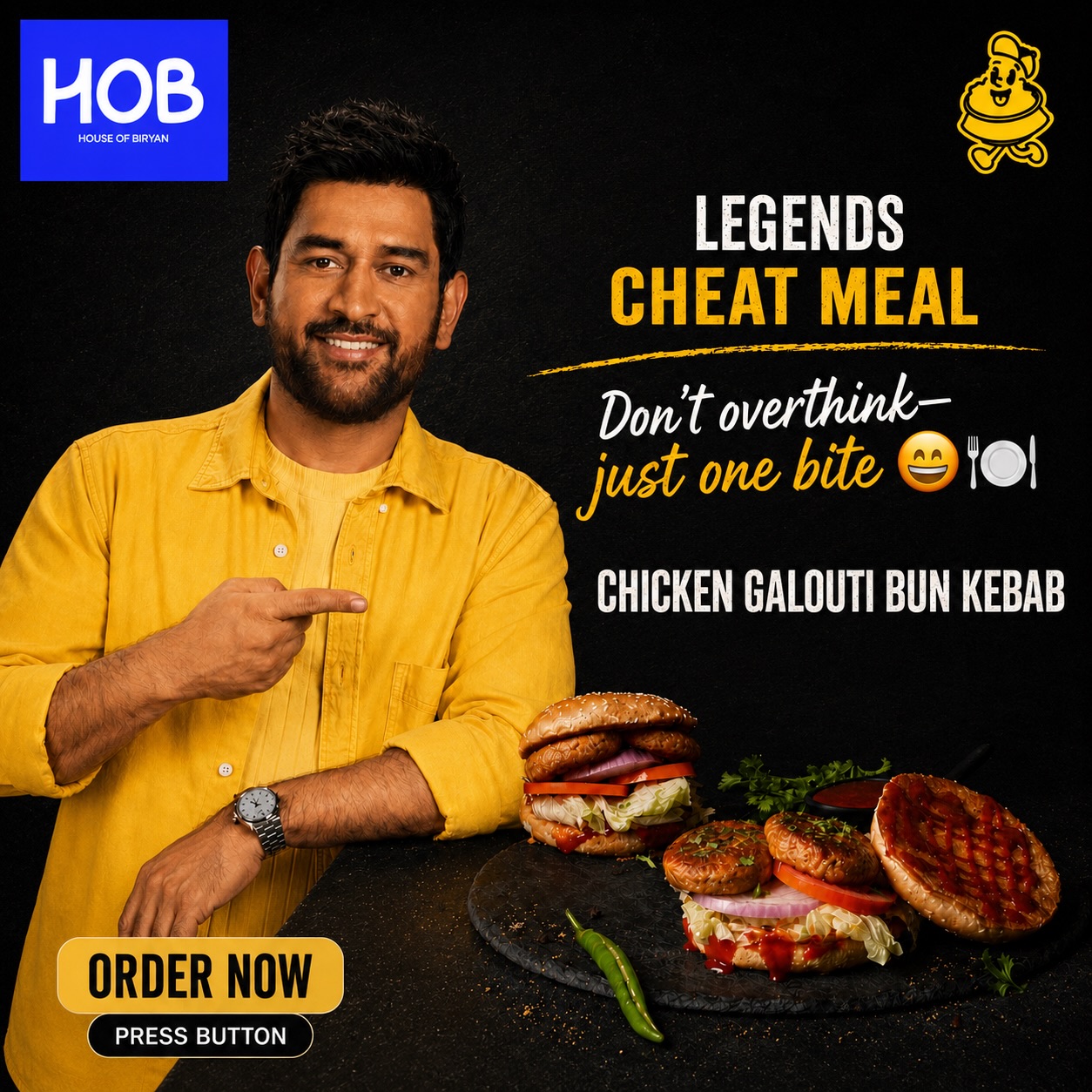 House of Biryan Facebook ad: Cheat meals hit different when the flavor is…