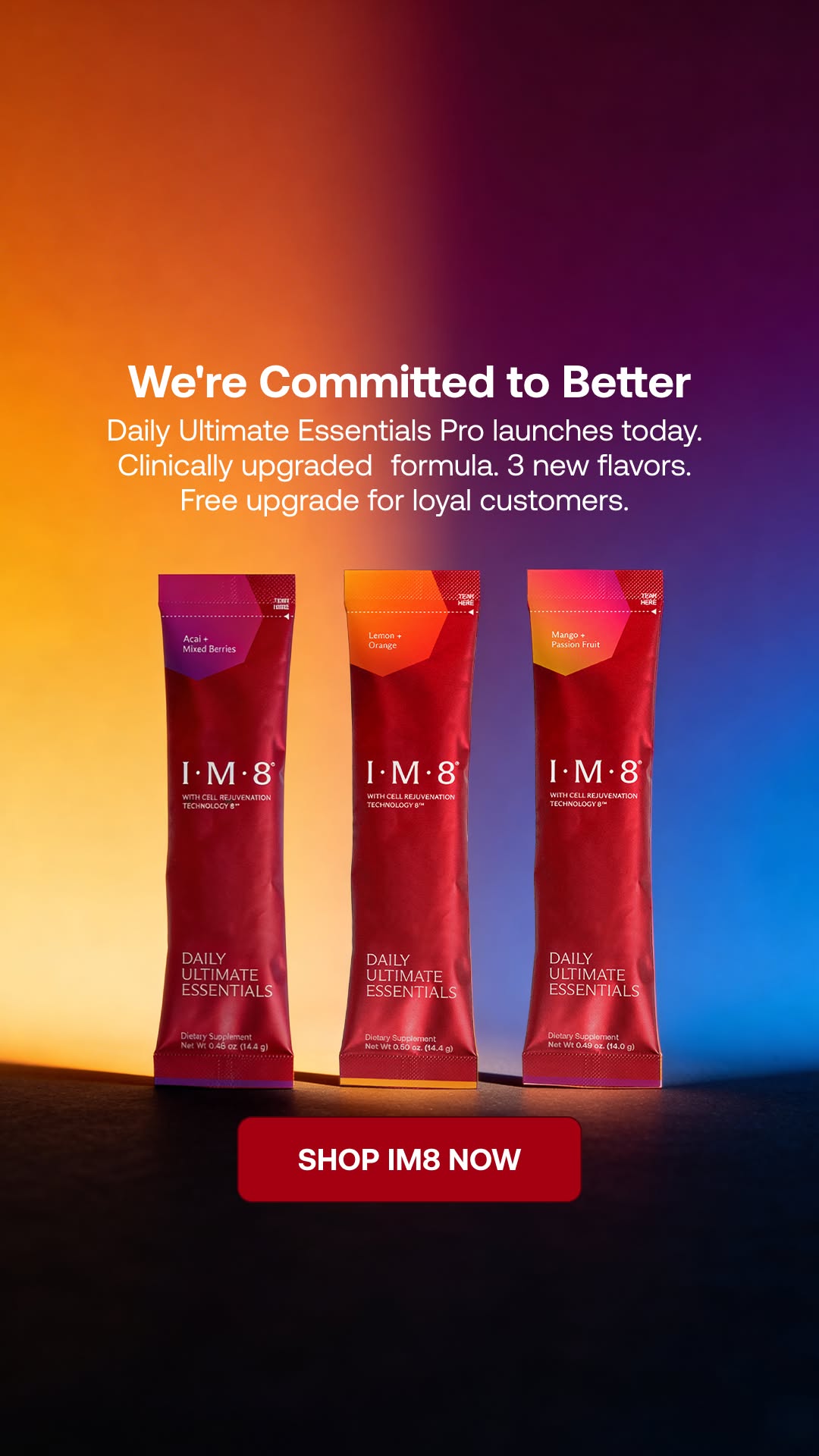 IM8 Health Facebook ad
