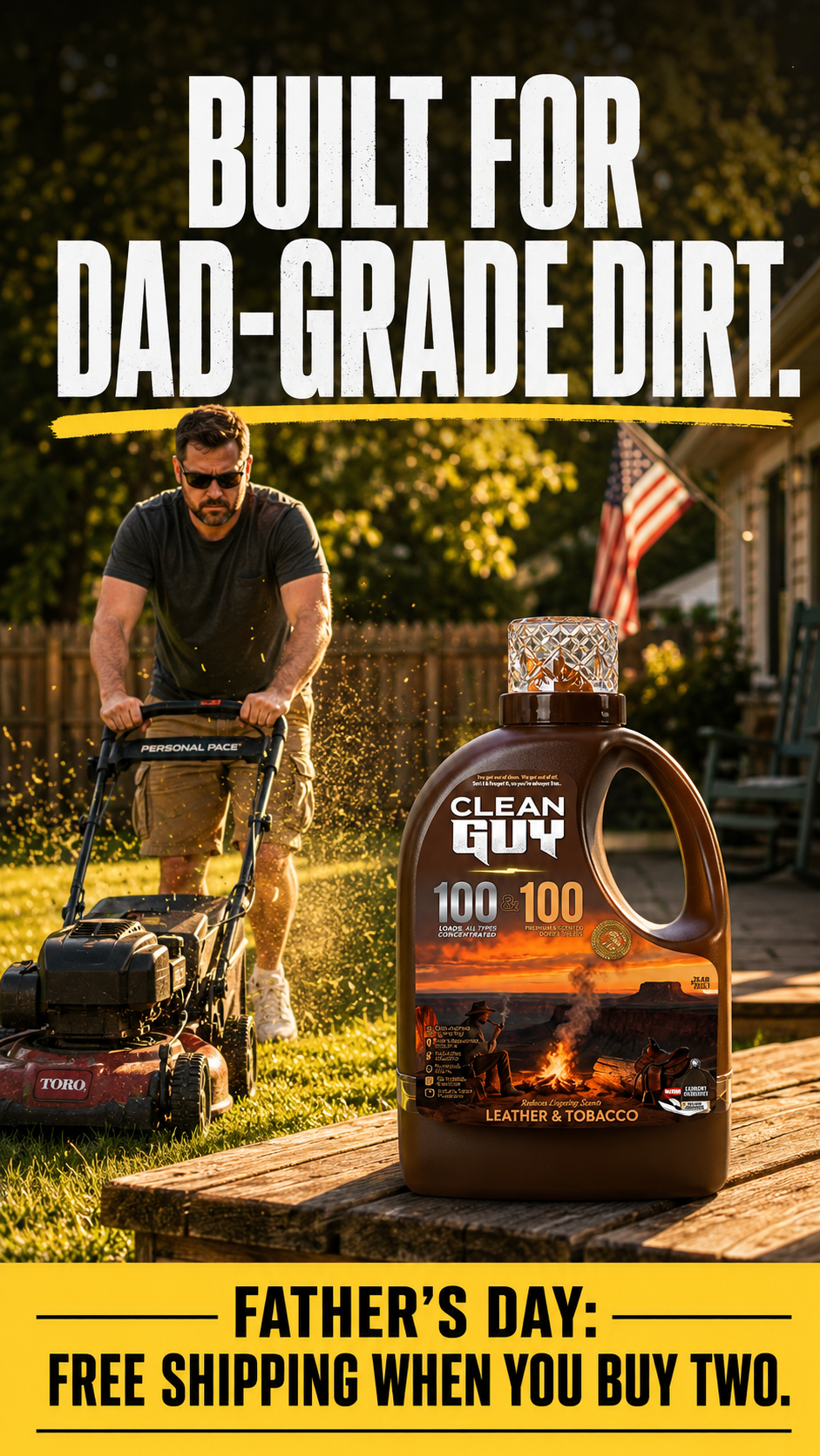Clean Guy Facebook ad