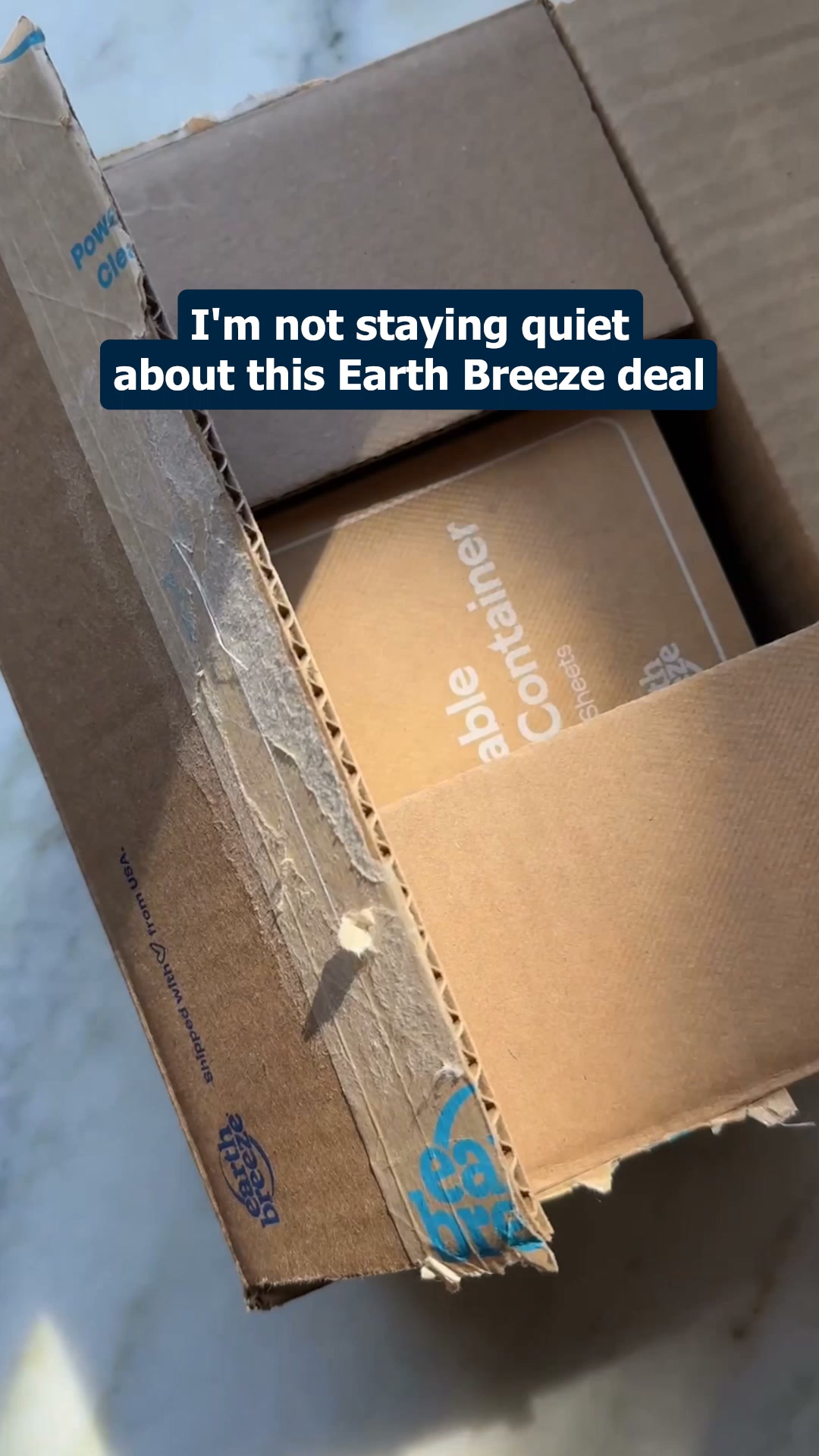 Earth Breeze Facebook ad: Unlock Your Discount