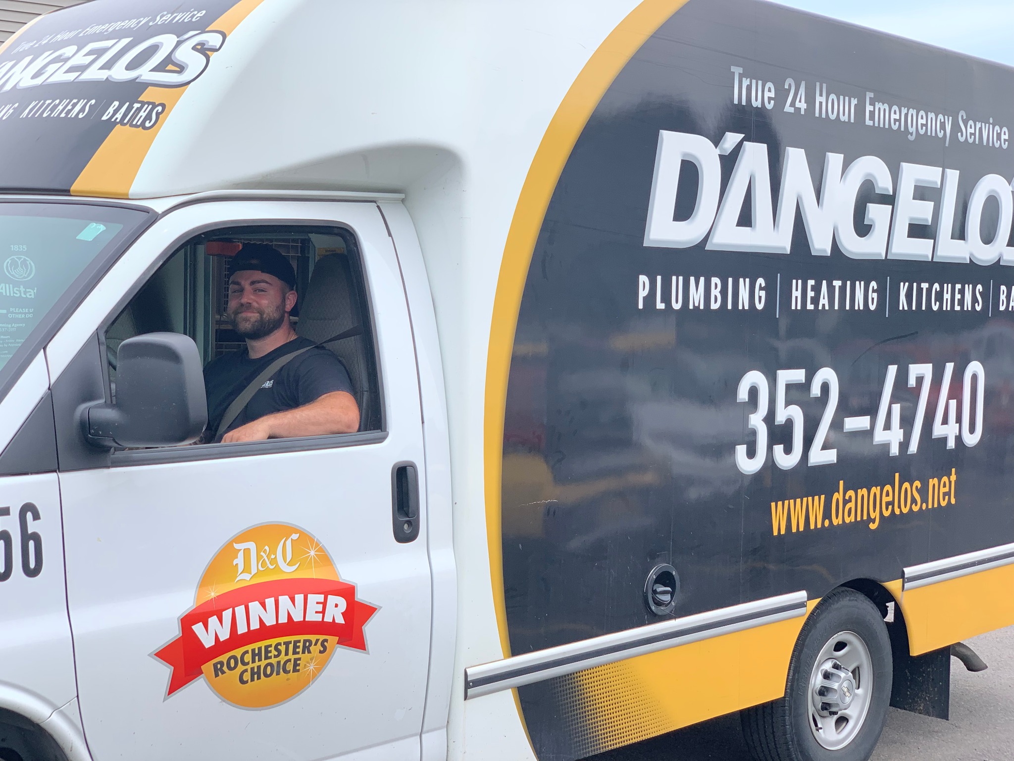 D'Angelo's Plumbing & Heating Facebook ad: D’Angelo’s has provided the Rochester area with…