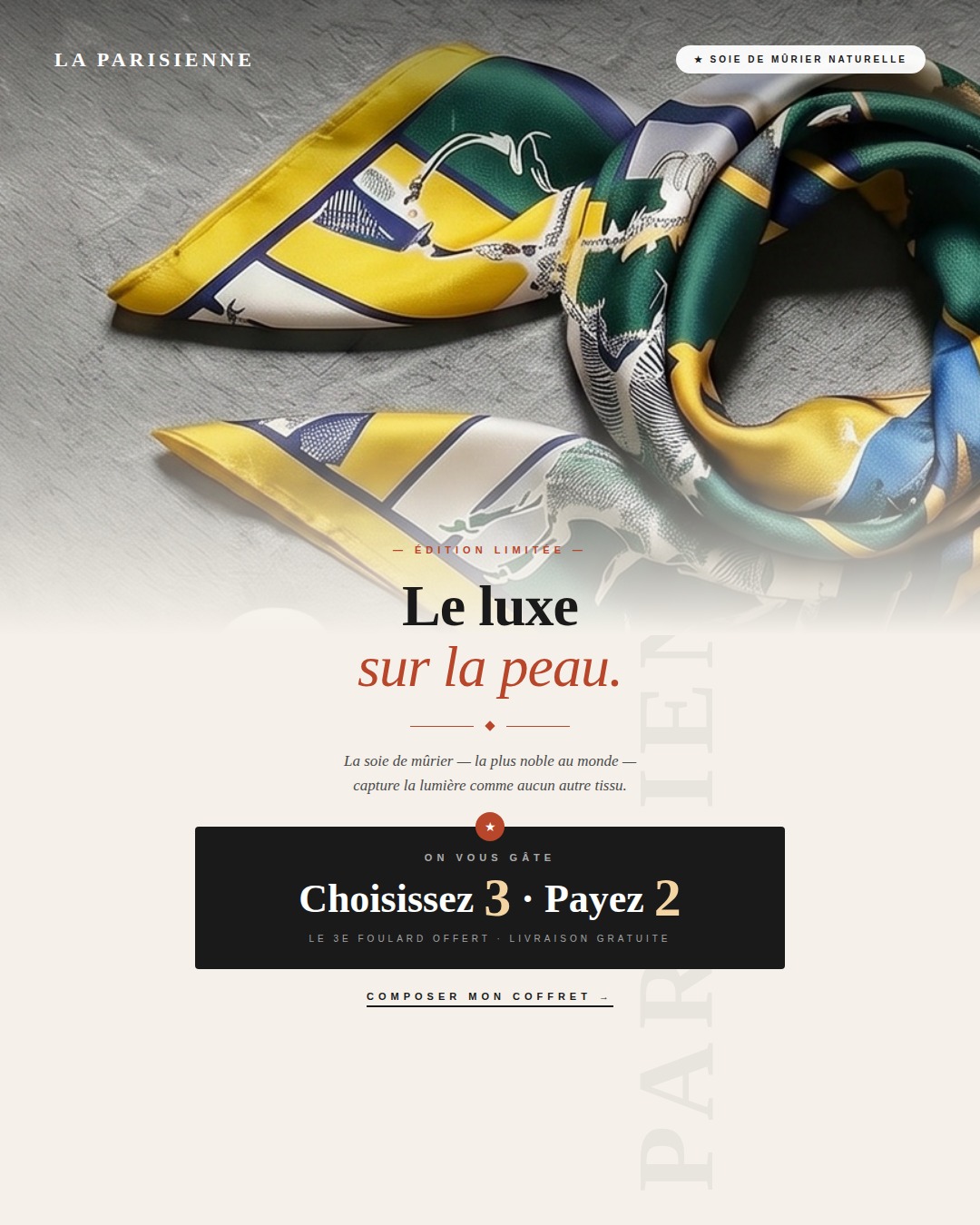 La Parisienne Facebook ad