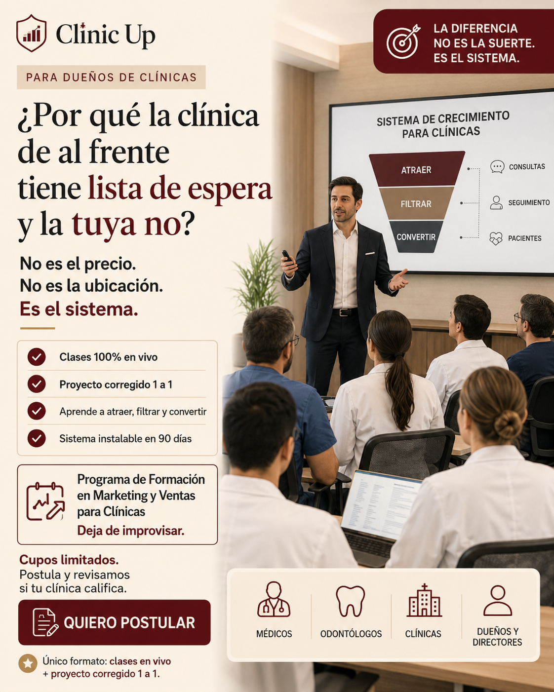 Existo.ai Facebook ad: Tu Sistema de Ventas en 8 Semanas