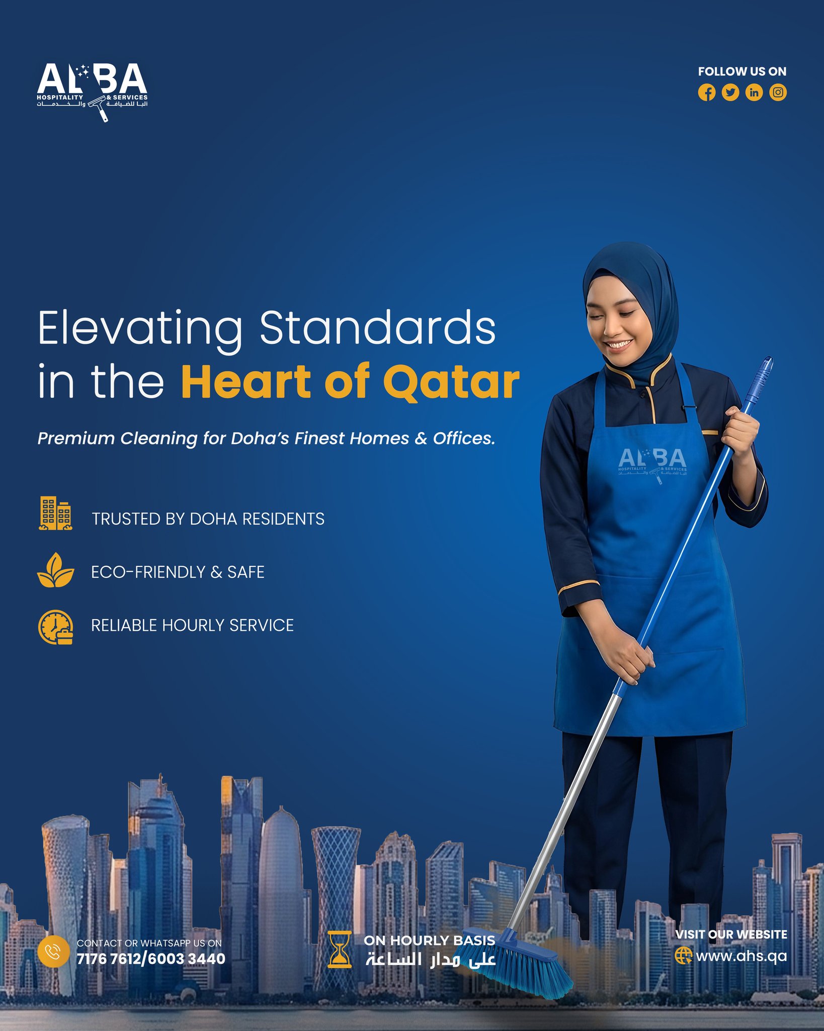 ALBA Hospitality and Services Facebook ad