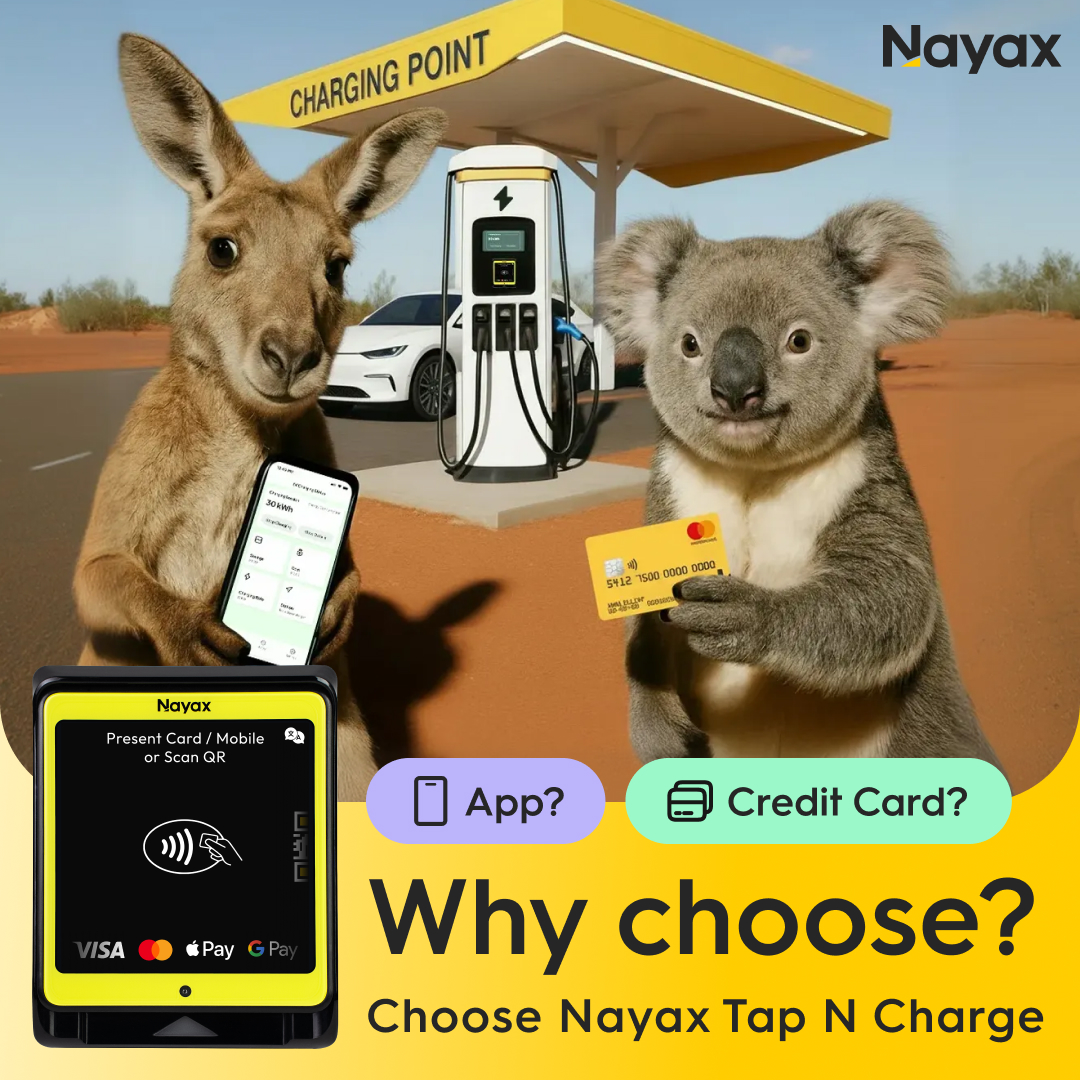 Nayax Facebook ad: Simplifying EV Charging for Operators and Fleets