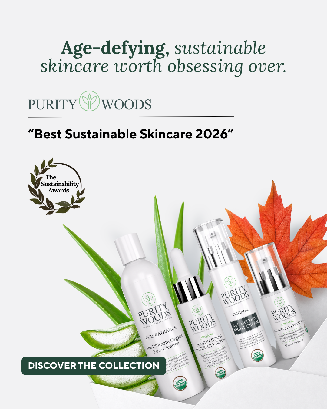 The Sustainability Awards Facebook ad