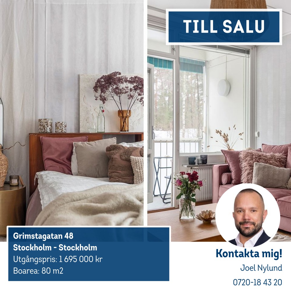 LF Fastighetsförmedling Facebook ad: Din mäklare i Vällingby/Hässelby/Spånga.