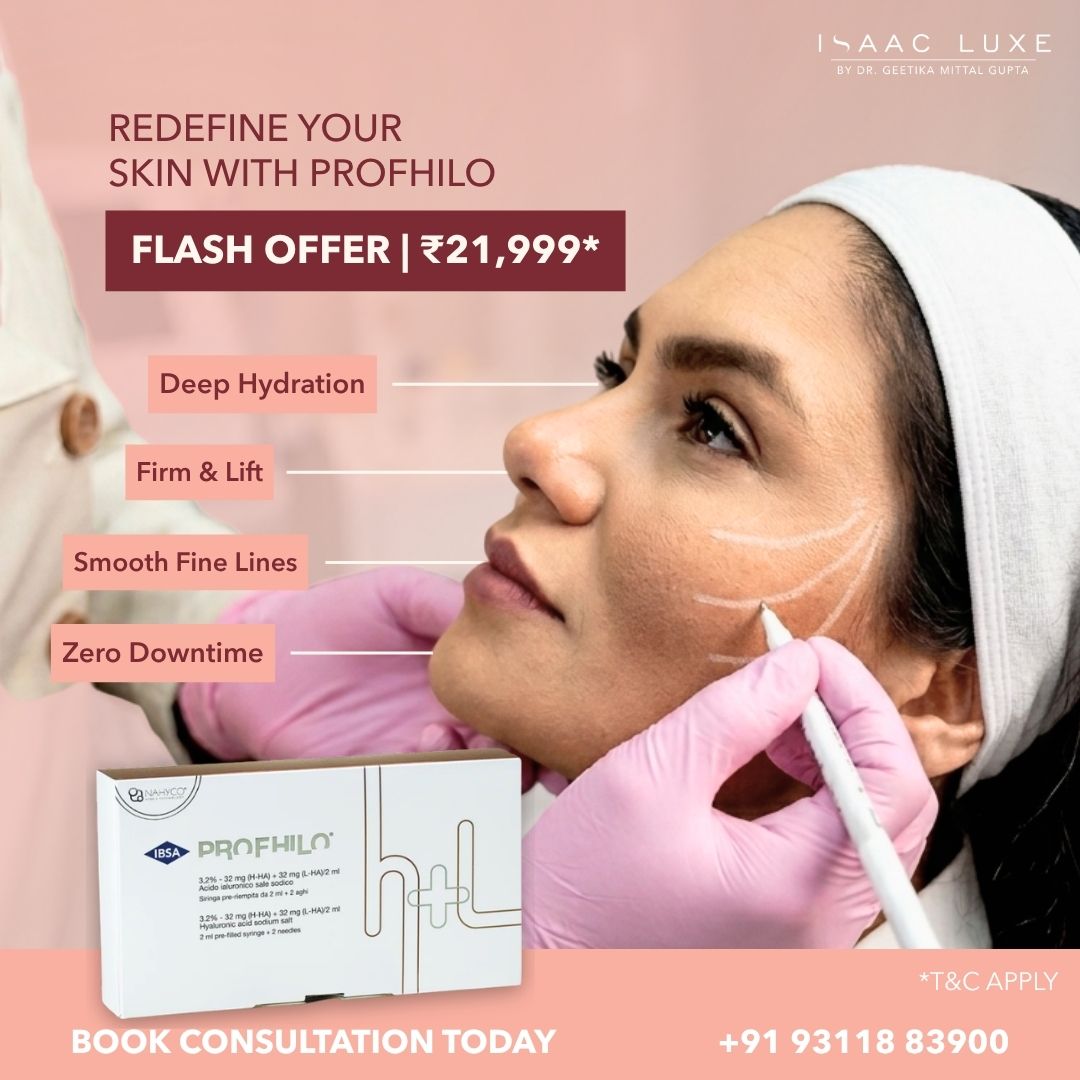 ISAAC Luxe: International Skin & Anti-Aging Centre Facebook ad