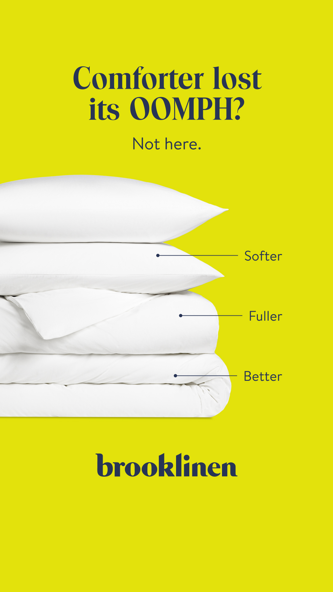 Brooklinen Facebook ad