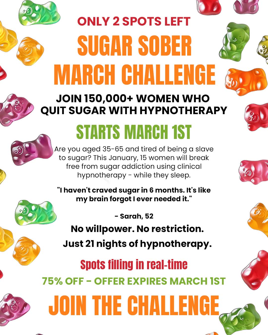Hypnozio: power of hypnotherapy Facebook ad