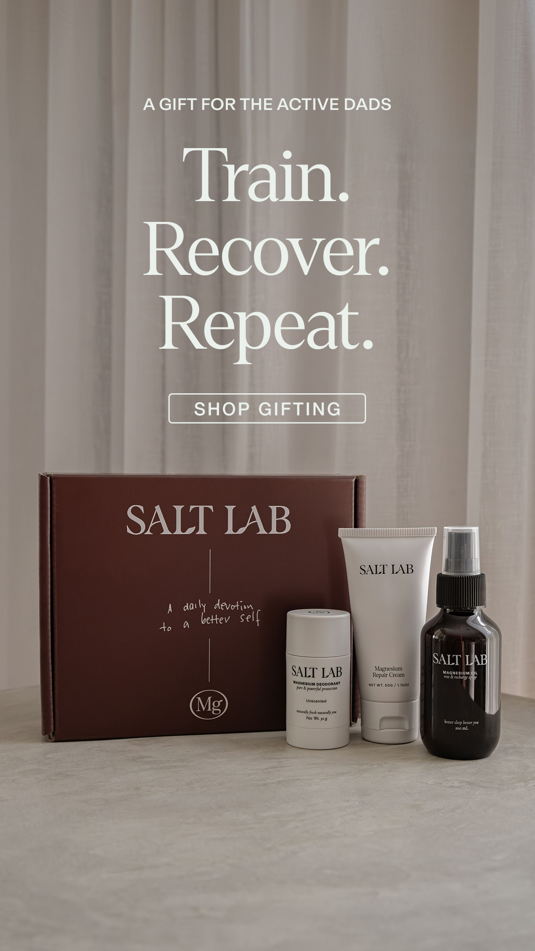 Salt Lab Facebook ad