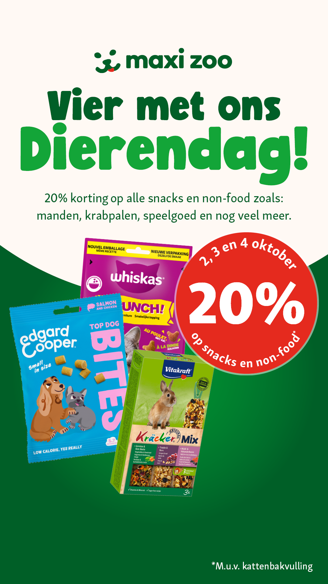 Maxi Zoo Nederland Facebook ad: Pagina niet gevonden - Maxi Zoo