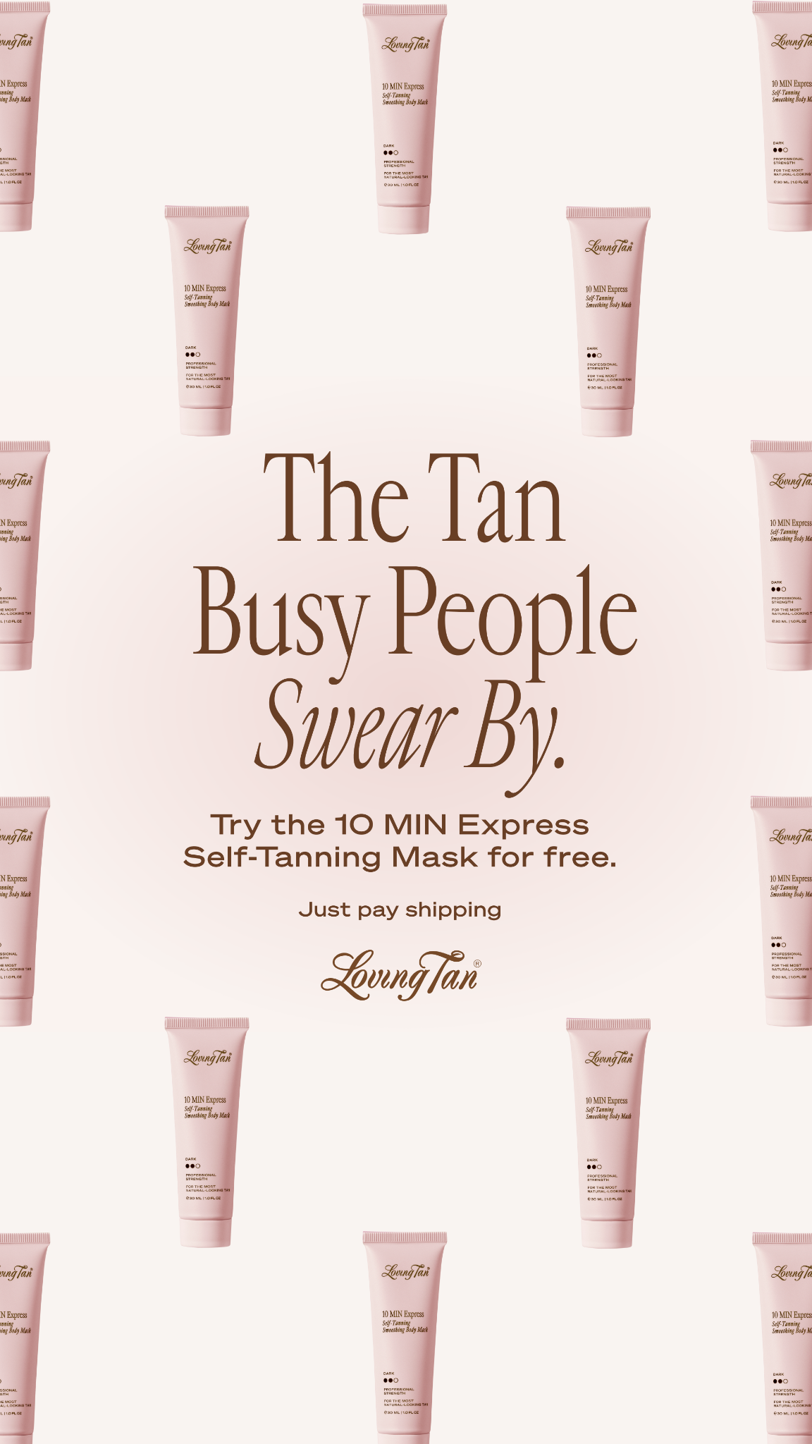 Loving Tan Facebook ad