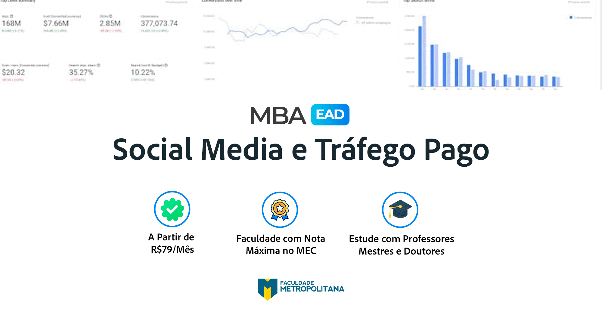 Faculdade Metropolitana Facebook ad
