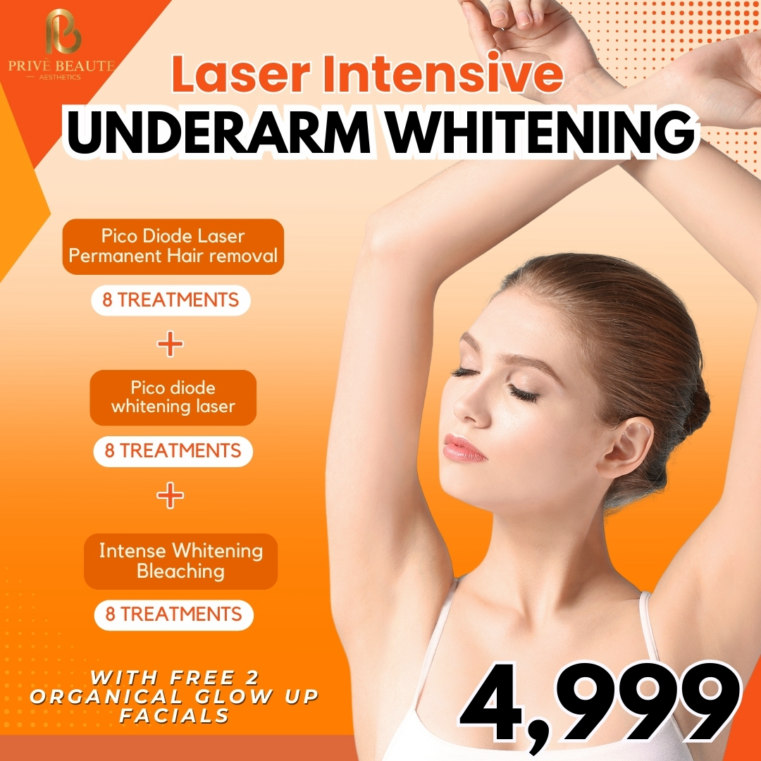 Privé Beauté Aesthetics -Taft Ave Malate Manila Facebook ad: Chat in Messenger