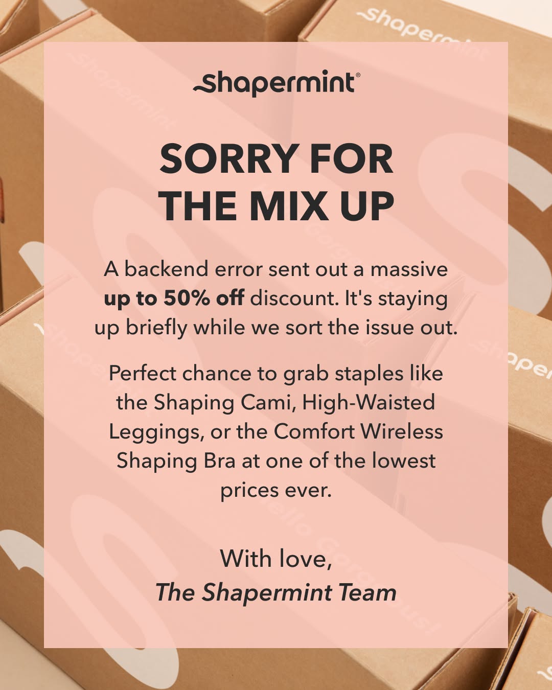 Shapermint Facebook ad