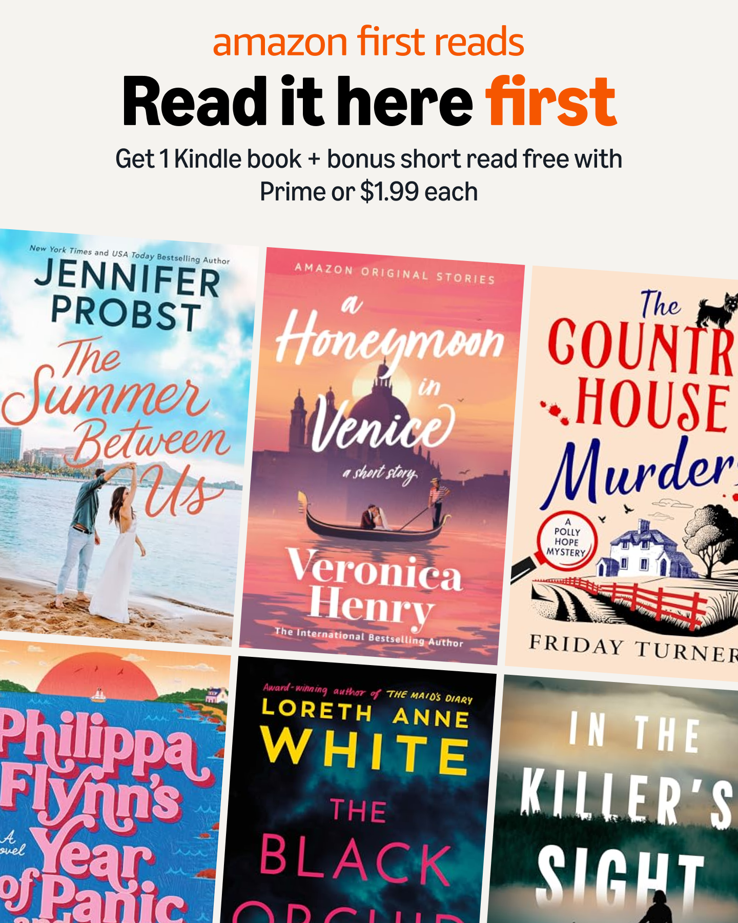 Amazon Publishing Facebook ad