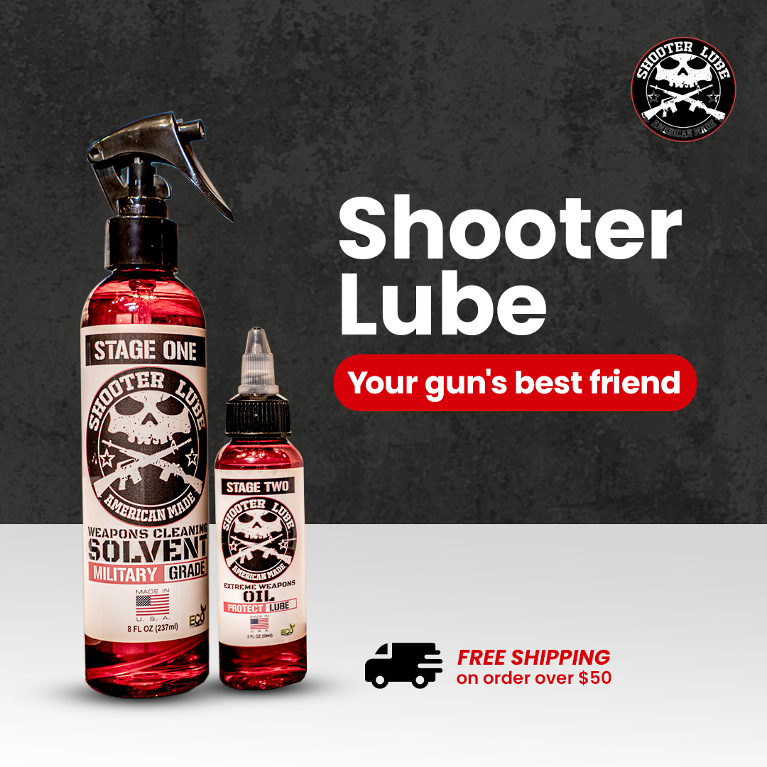 Shooter Lube Facebook ad from Aug 14, 2025