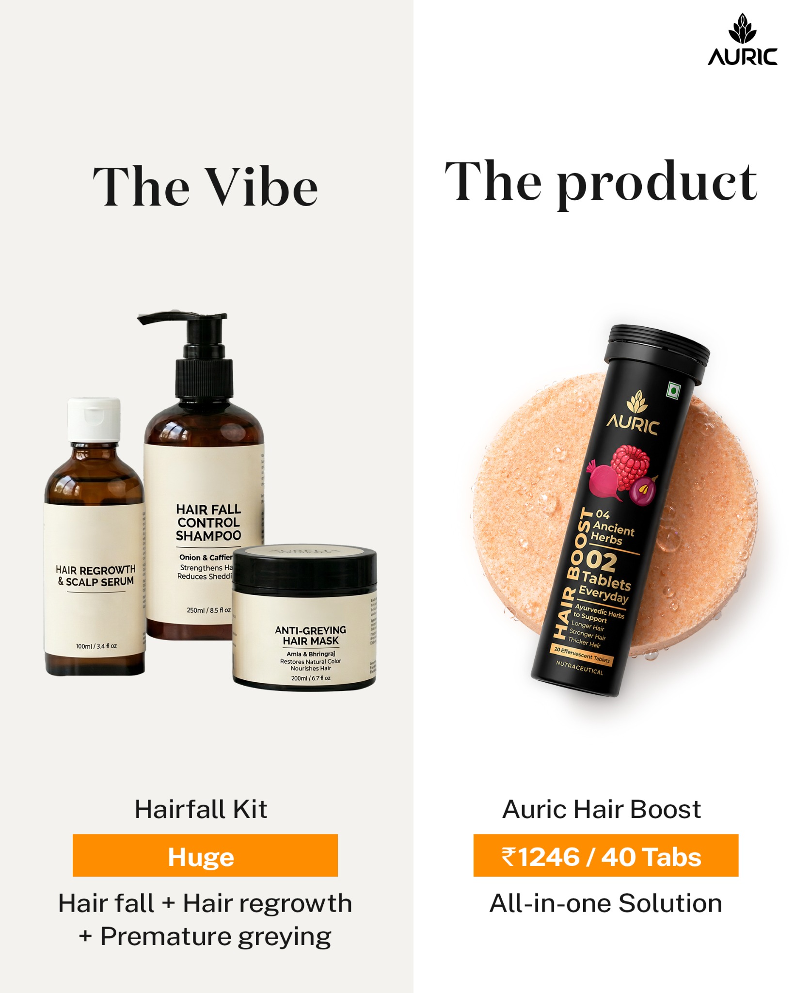 Auric Facebook ad