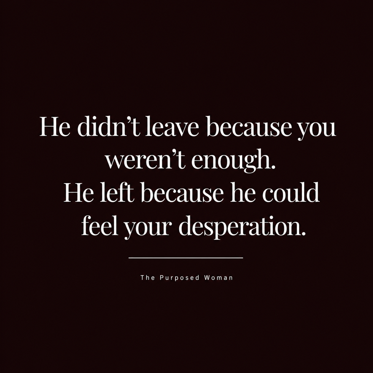 The Purposed Woman Facebook ad: The Mindset that changes everything