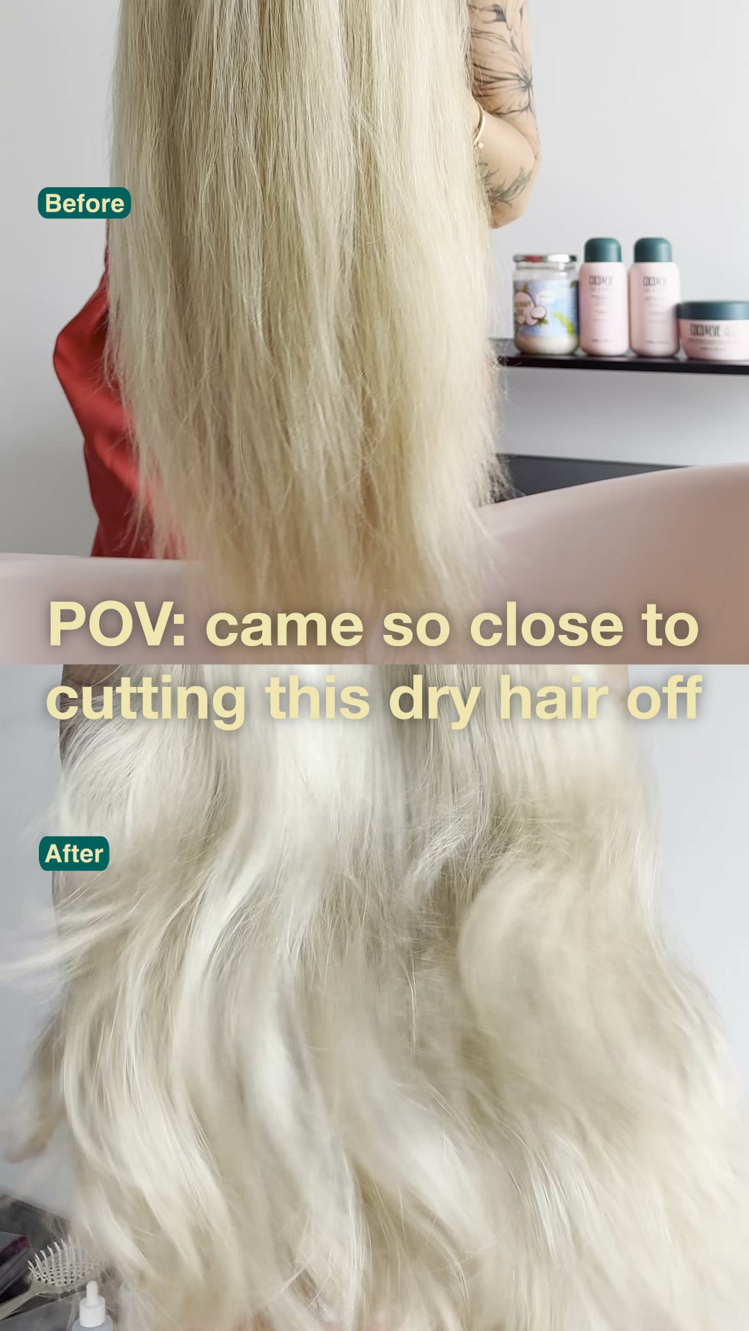 Coco & Eve Facebook ad: Viral hair masque with 1.5M units sold!