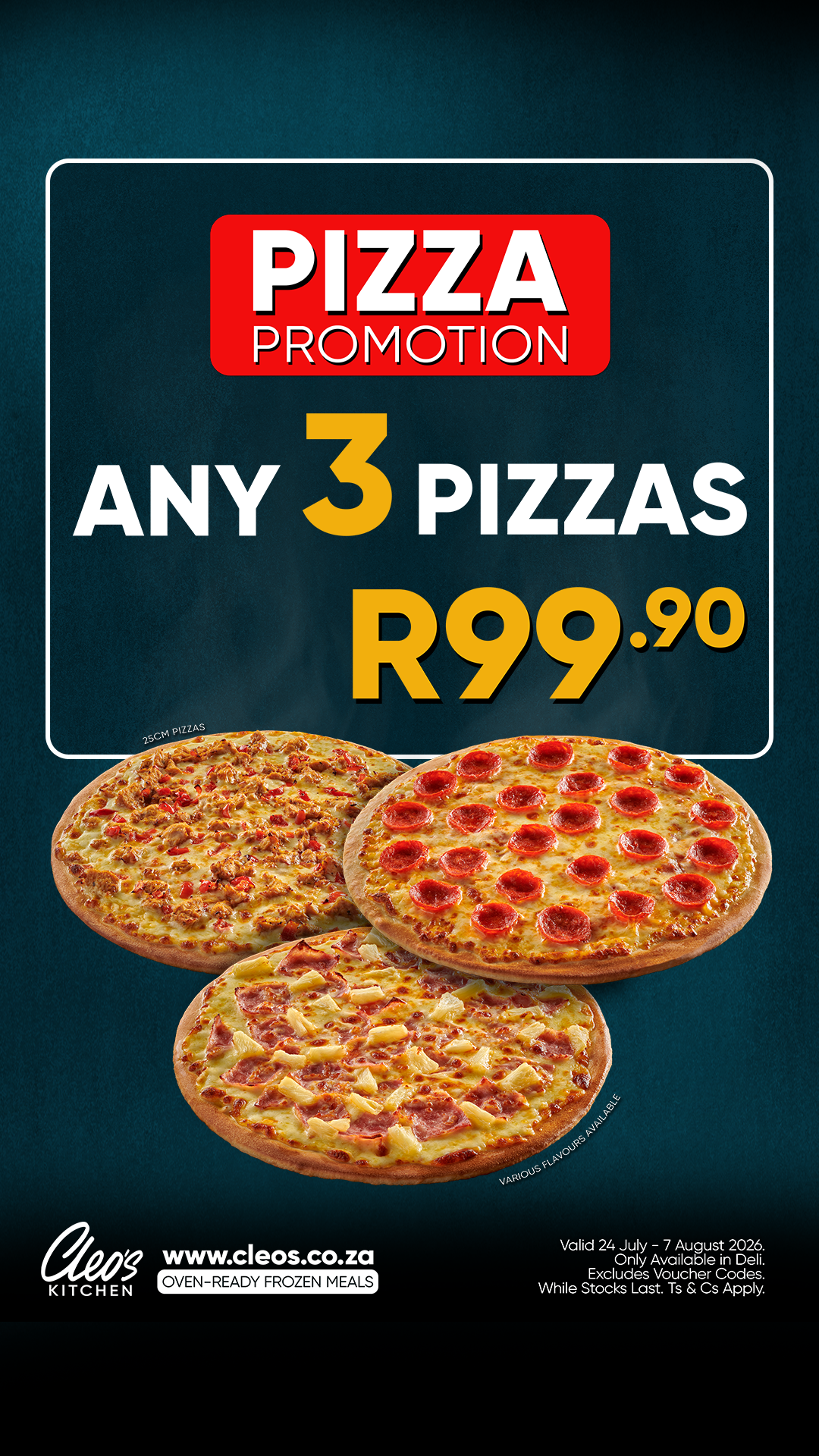 Cleo's Kitchen Facebook ad from Jul 24, 2026
