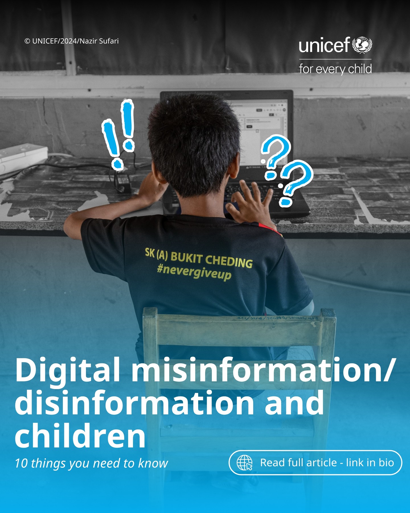 UNICEF Malaysia Facebook ad
