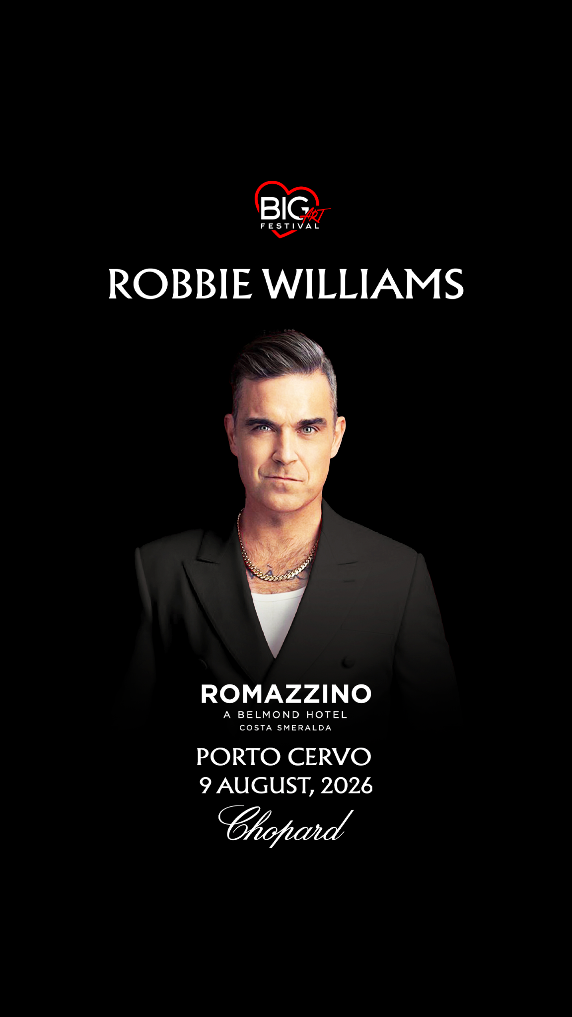 BIG ART Festival Facebook ad: A night written in the stars of Sardinia