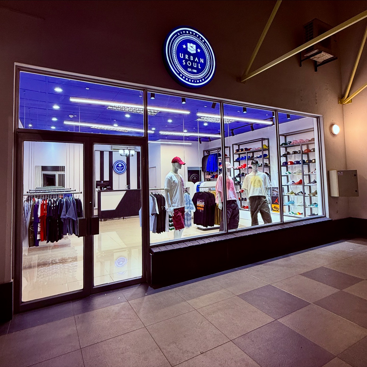 Urban Soul Apparel Facebook ad: Urban Soul Now Open in Kgale View Mall…